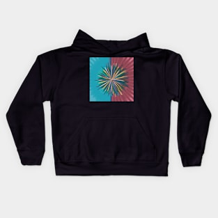 Abstract Geometric Kids Hoodie